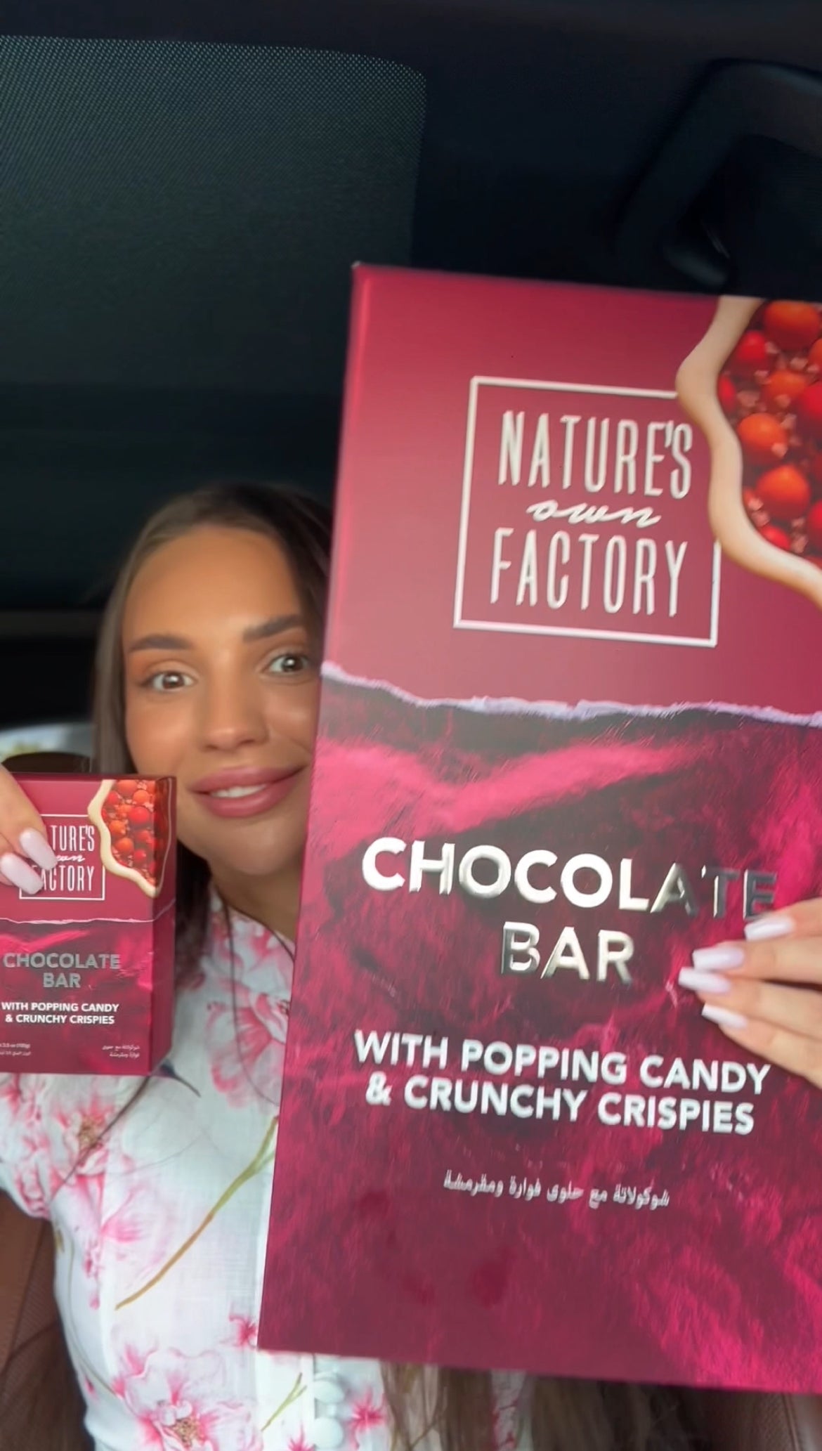 Chocolate Bar with Popping Candy & Crunchy Crispies XL