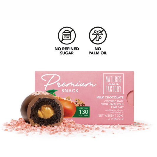 Chocolate Covered Dates with Himalayan Pink Salt