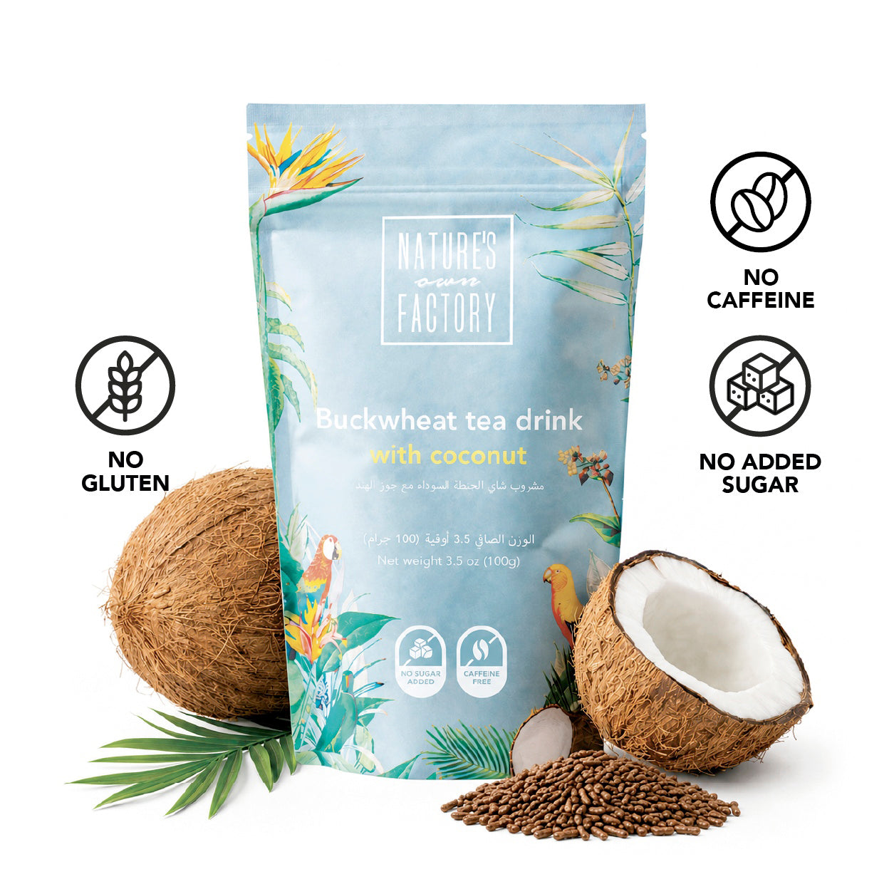 Buckwheat Tea with Coconut