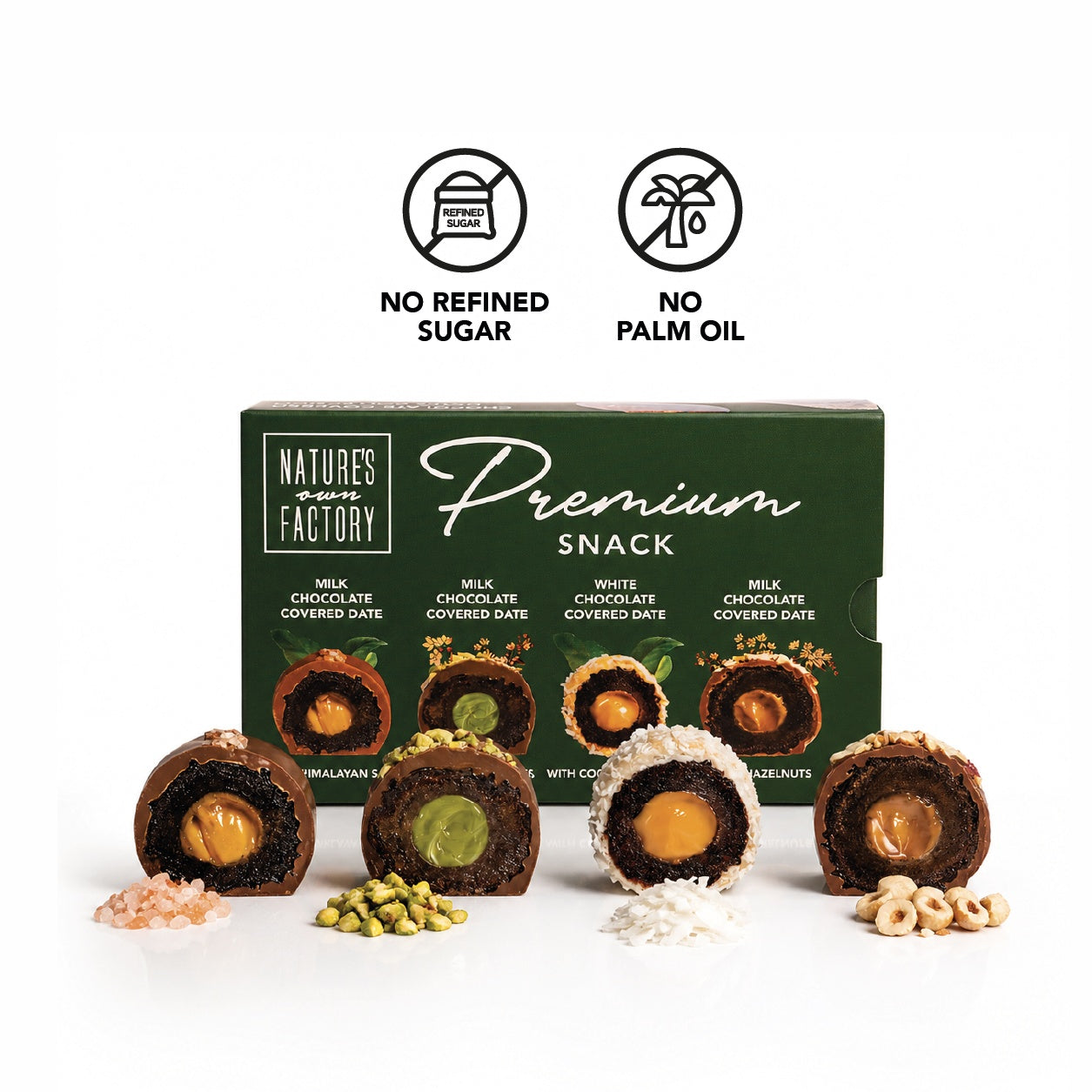 Chocolate Covered Date with Pistachios