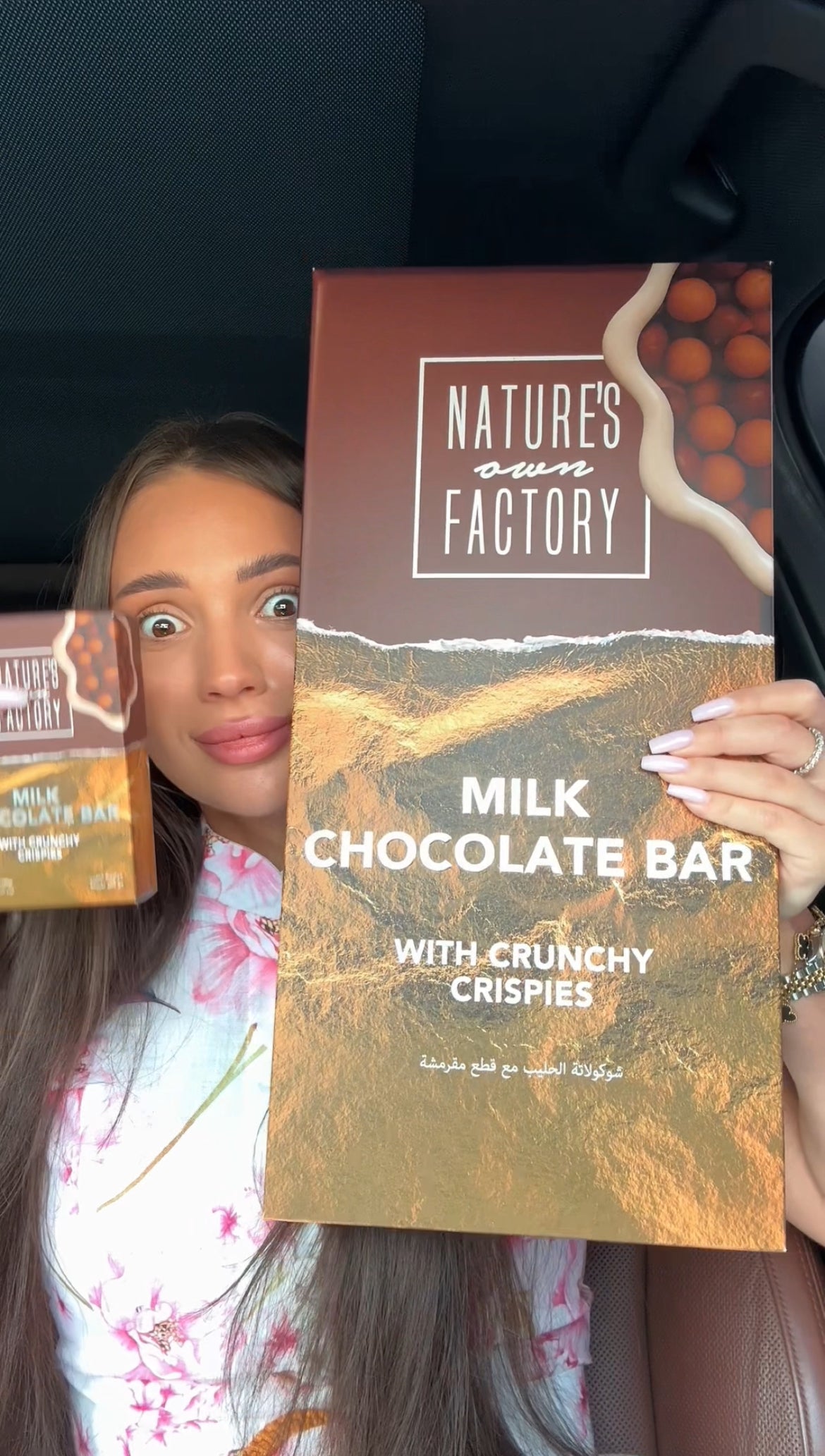 Milk Chocolate Bar with Crunchy Crispies XL