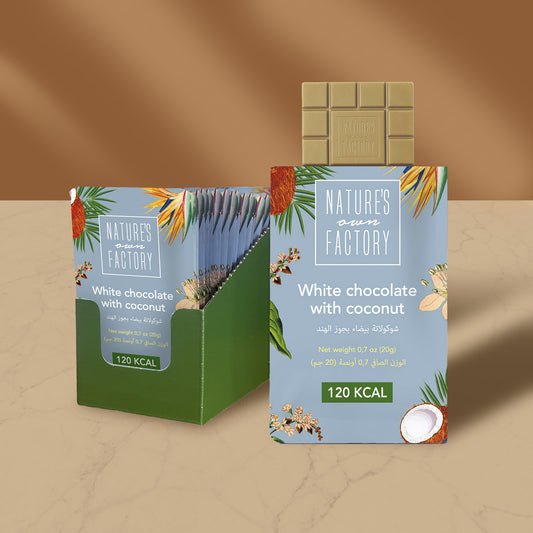 White Chocolate with Coconut x 24 packs