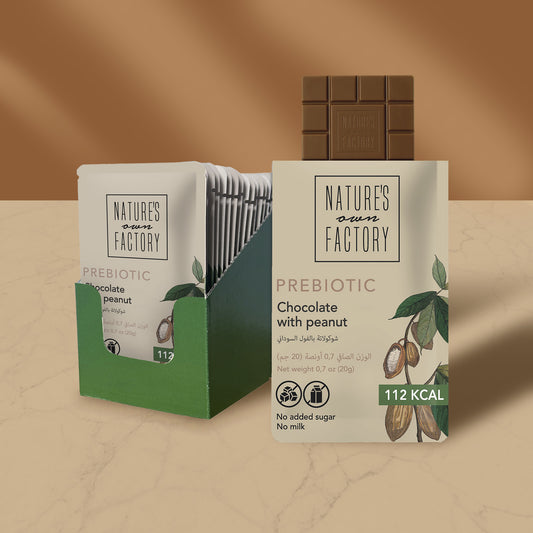 Prebiotic Chocolate with Peanuts x 24 packs