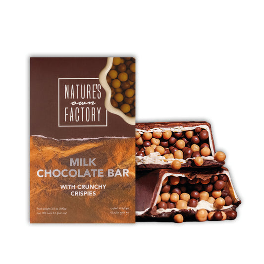 Milk Chocolate Bar with Crunchy Crispies