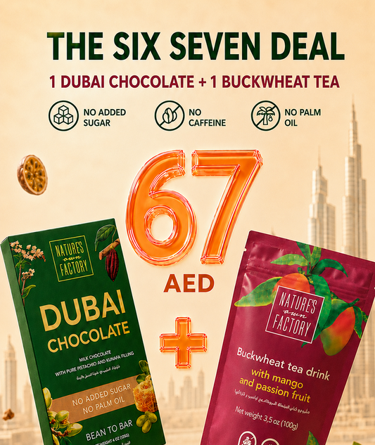 67 Dubai Chocolate Buckwheat Tea Bundle