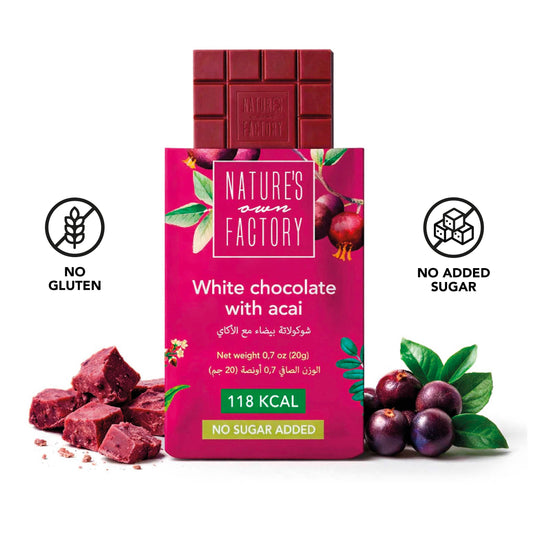 White Chocolate With Acai