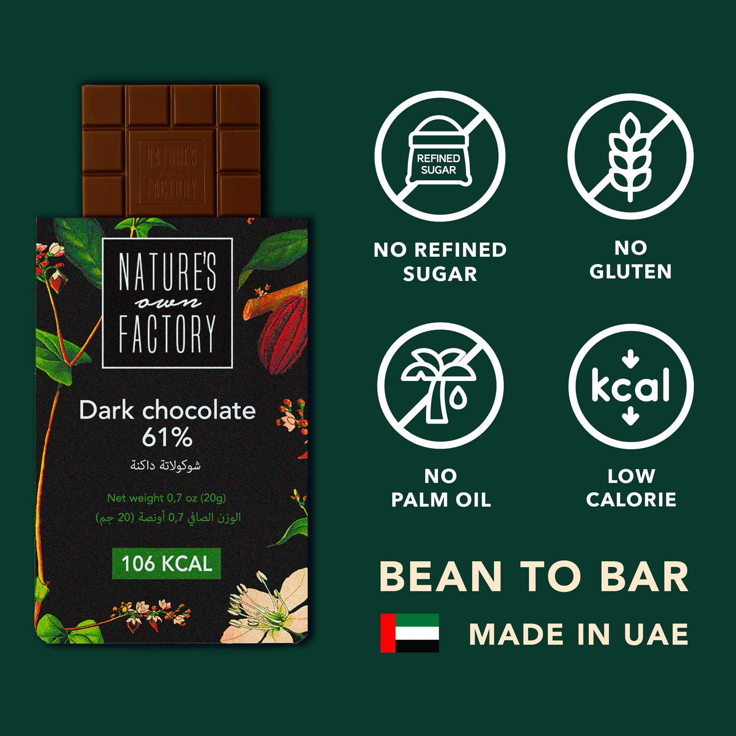 Dark Chocolate 61%
