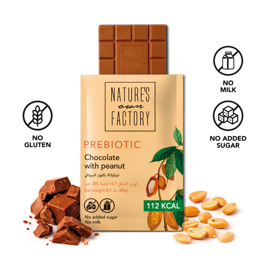 Prebiotic Chocolate with Peanuts
